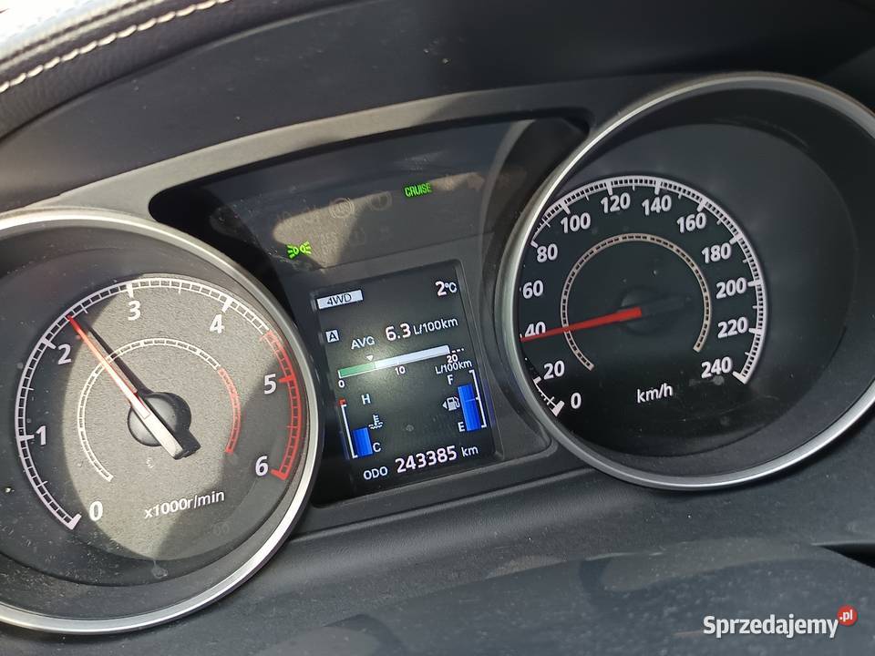 Outlander 4x4 diesel 7 osobowy kupiony w polskim salonie Wodzisław Śląski