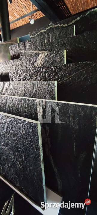 Marmur Marine Black trwały materiał Płytki uniwersalne Szczecin