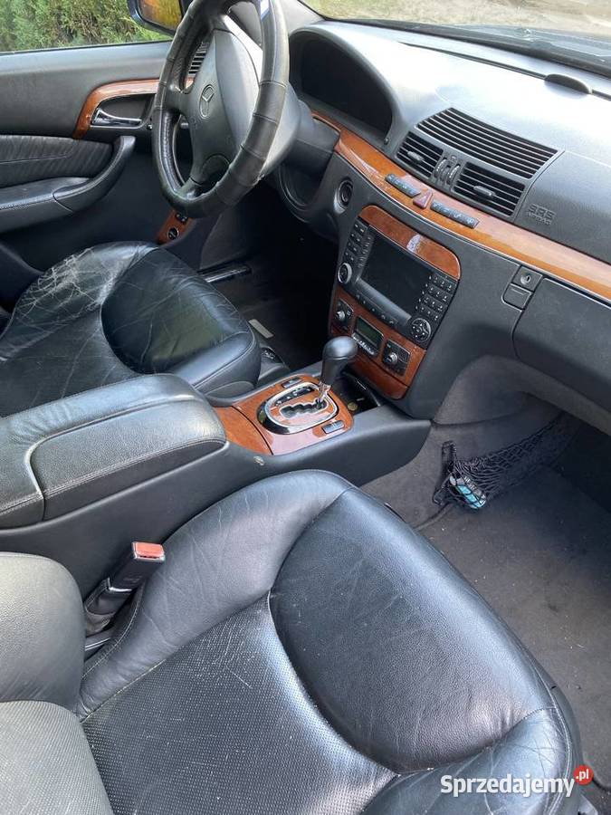 Mercedes S KLASA w220 37 LPG pomorskie Ełganowo sprzedam