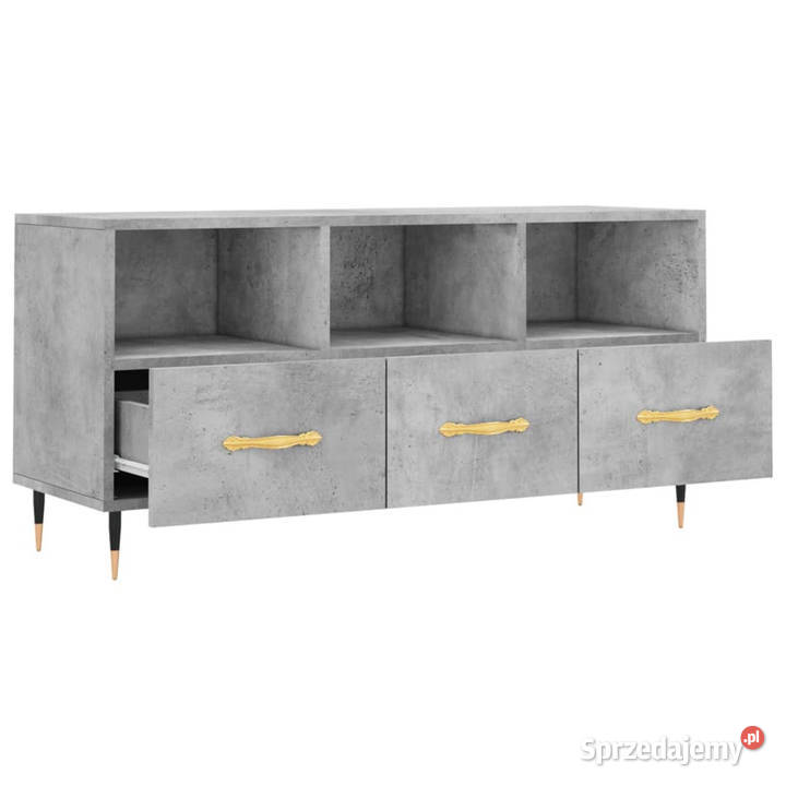 Szafka pod telewizor szarość betonu 102x36x50 Warszawa