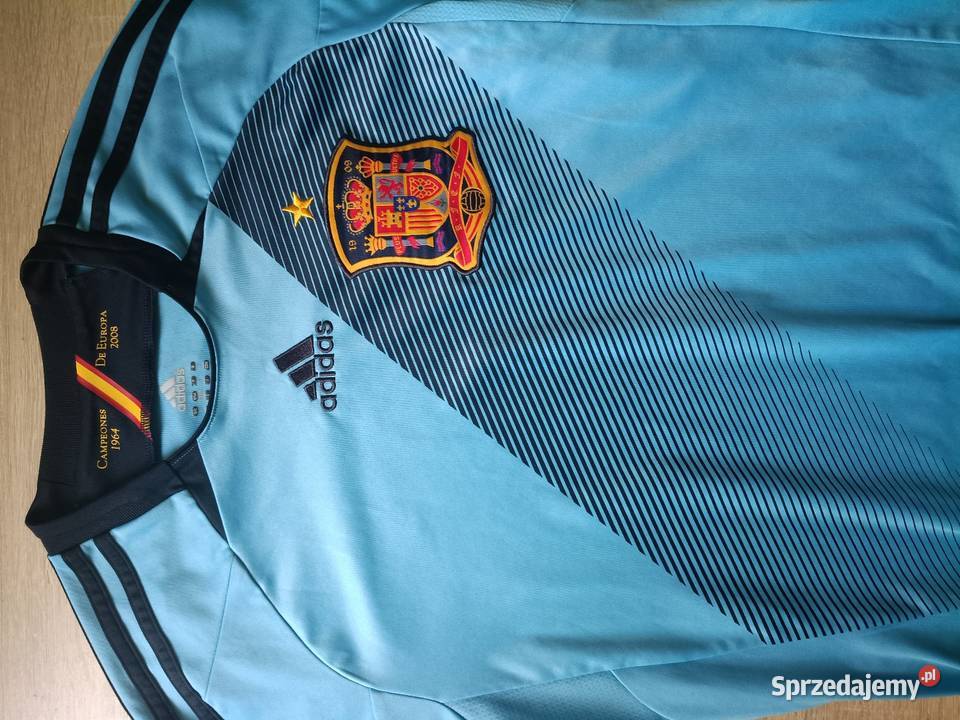 Koszulka piłkarska Hiszpania Adidas Euro 2012 Pozostałe Moda i Styl mazowieckie Gąbin