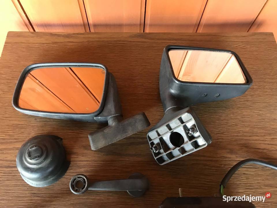 Lampy z lusterkami do Fiat 126 p Pruchnik