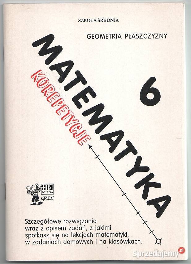 MATEMATYKA 6 KOREPETYCJE GEOMETRIA PŁASZCZYZNY Siedlce sprzedam