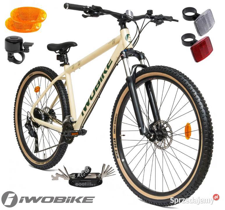 Rower Męski Górski 29 Aluminium Amortyzacja Górskie, MTB