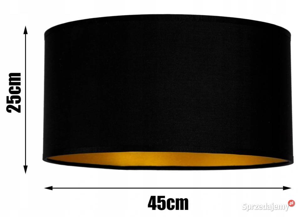 LAMPA STOJĄCA PODŁOGOWA BLACK CZARNA złota Choroszcz