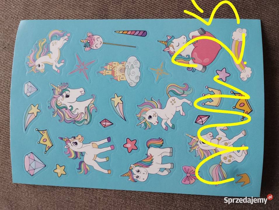 Jednorożce naklejki Siemiatycze