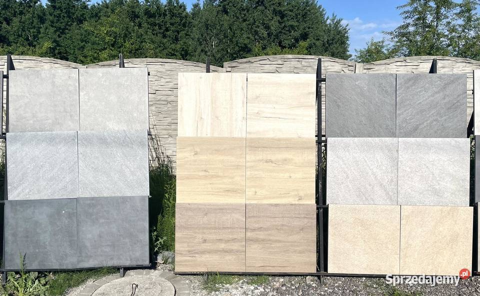 NOWOŚĆ GRES TARAS CHODNIK GRANITO SCHWARZ Dom i Ogród Lublin