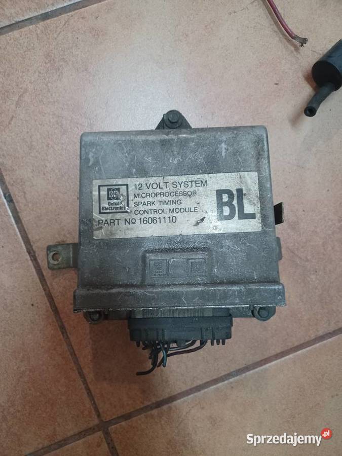 STEROWNIK SILNIKA OPEL CORSA 16061110BL osobowe wielkopolskie Rakoniewice sprzedam