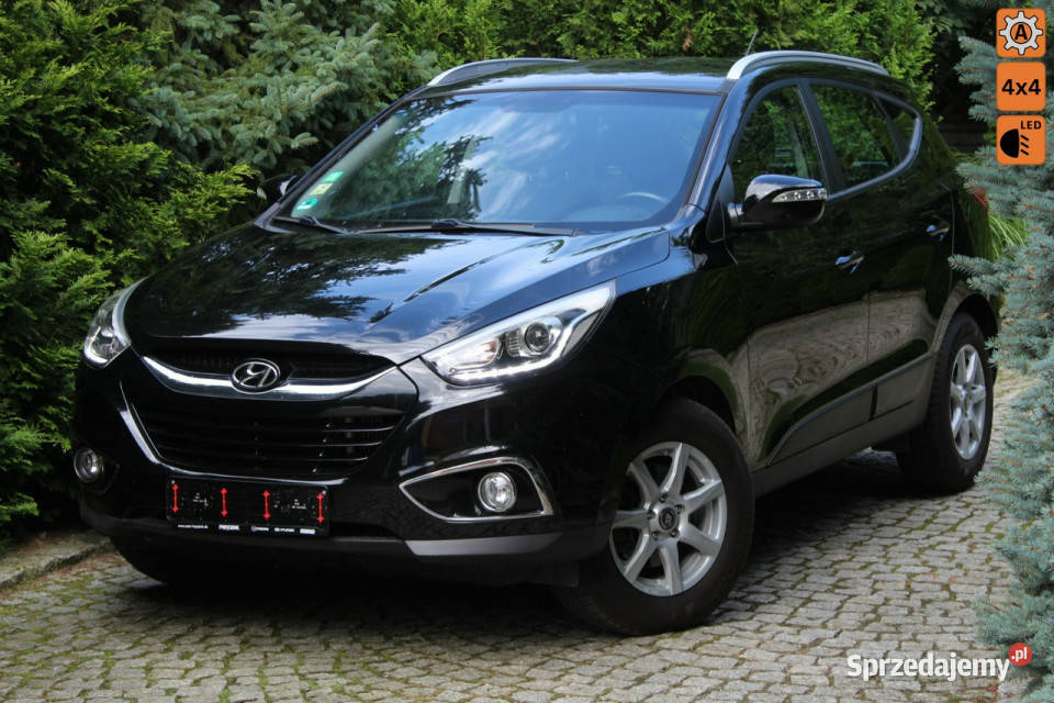 Hyundai ix35 CRDI 136 4x4 164 Automat światła do jazdy dziennej dolnośląskie Lubań