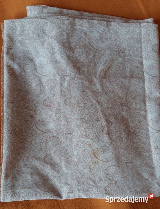 Firankazasłonka beżowa stylonowa 117x145 Łódź