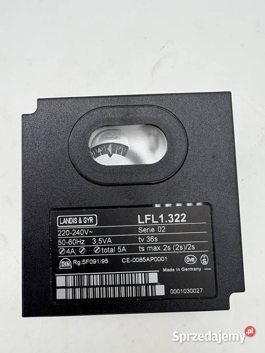 Siemens LFL 1322 Automatyczna regulacja palnika
