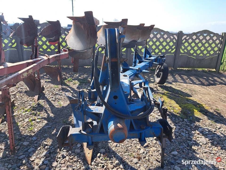 Pług obrotowy FROST MOSEL 120 4 skiby lekki z nieuszkodzony