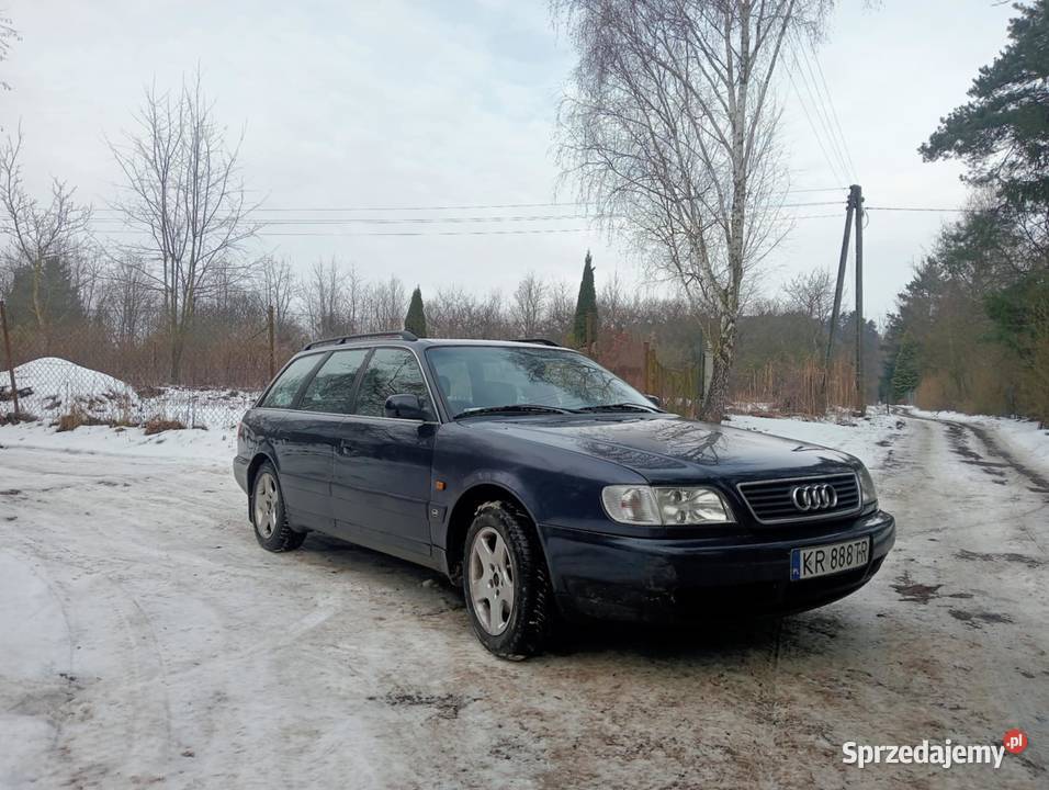Audi A6 C4 25 TDI 140 1997 6 Biegów Jasna Skóra Kraków