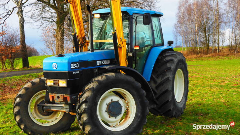 Ford Holland 8240 Ładowacz Klimatyzacja