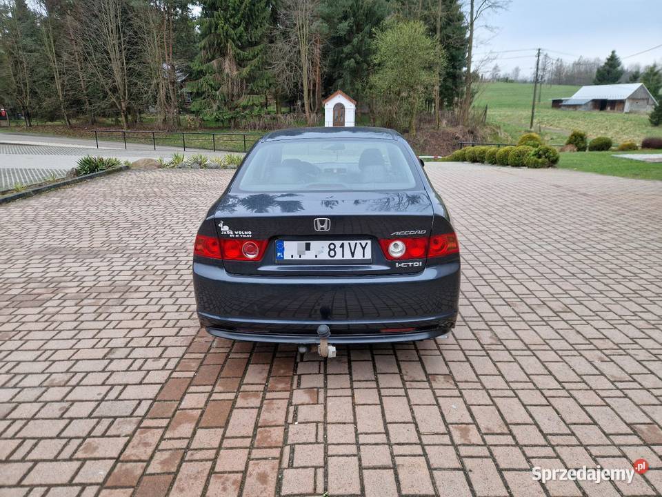 Honda Accord VII LIFT 22 ICDTI Klimatronic Hak centralny zamek Ryglice