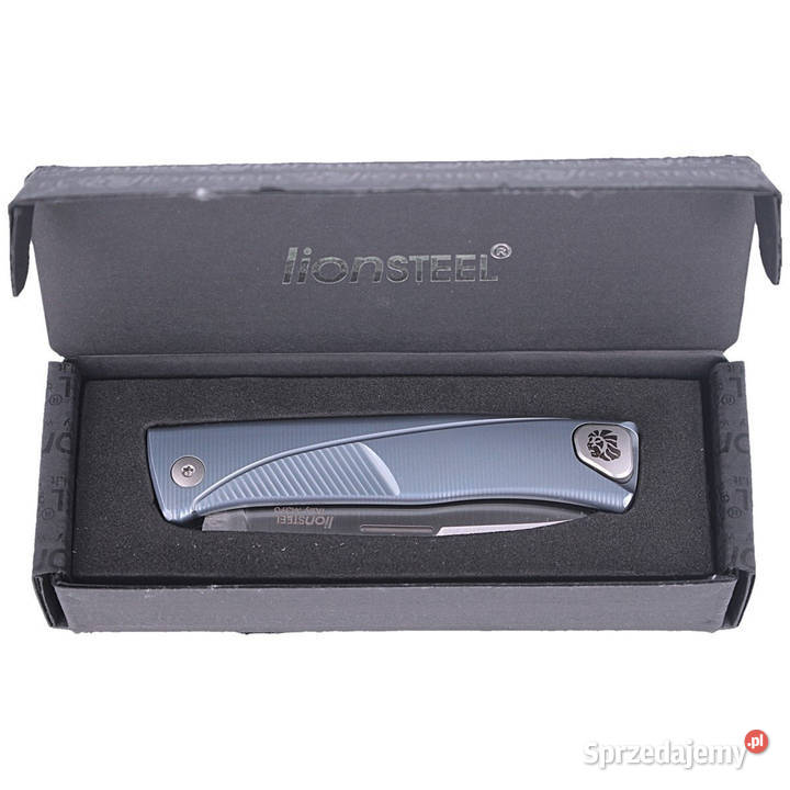 Nóż składany LionSteel Thrill Blue Titanium Akcesoria, narzędzia i noże Warszawa
