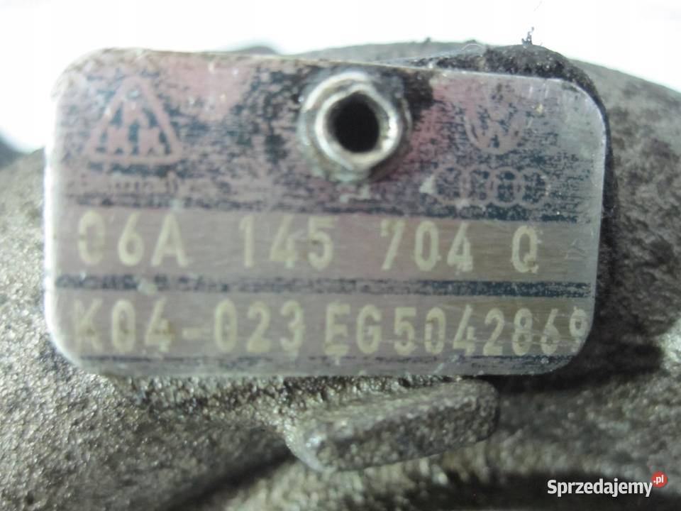 AUDI TT 18 T 02r turbosprężarka 06A145704Q osobowe świętokrzyskie