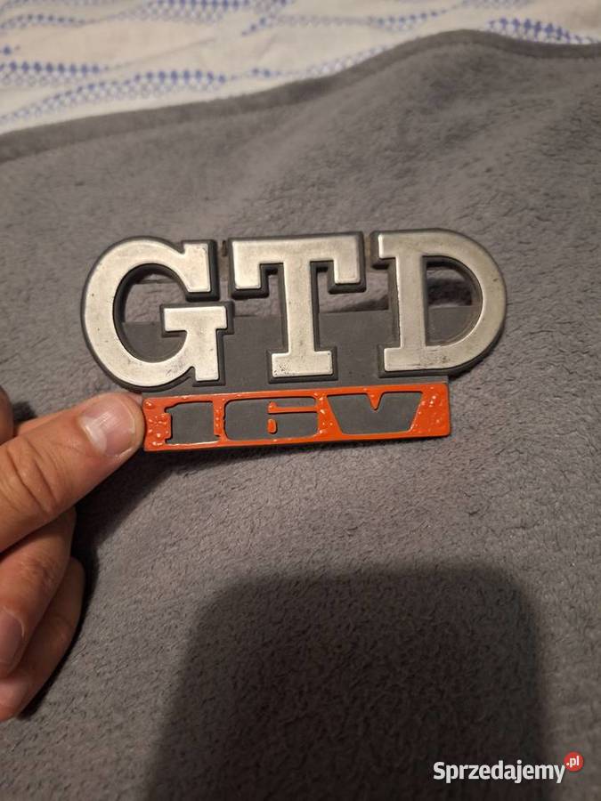 Emblemat Gtd 16v golf 2 i inne Wrocław