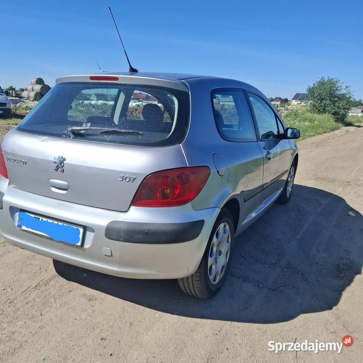 Peugeot 307 14 B Gaz 2003 rklimatyzacja nieuszkodzony Żnin