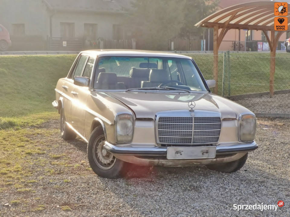 Mercedes W115 Klima Szyberdach palący manualna małopolskie Nowy Sącz