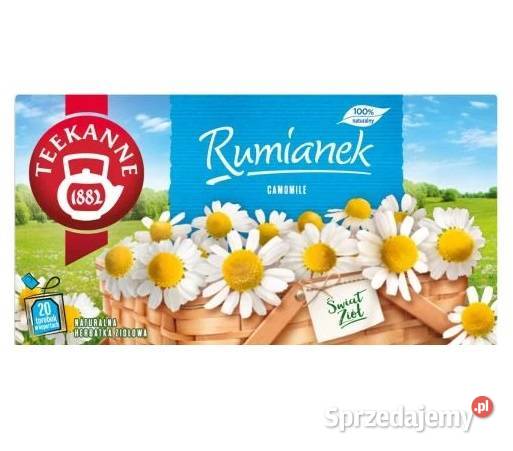 Herbata ziołowa Teekanne mięta malina mięta Stare Miasto
