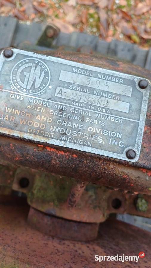 Wyciągarka GAR WOOD Jelcz-Laskowice