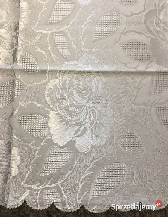 Piękny obrus 160 x 140 Okazja Obrusy i serwety śląskie Ustroń