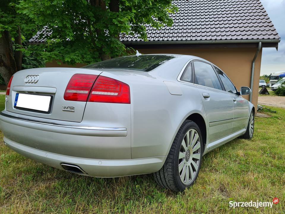 Audi A8 W12 450 Langversion Tiptronic Quattro warmińsko-mazurskie Olsztyn