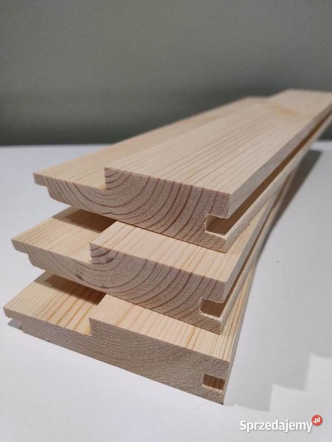 Deska elewacyjna sosnowa lamele podbitka Biskupice