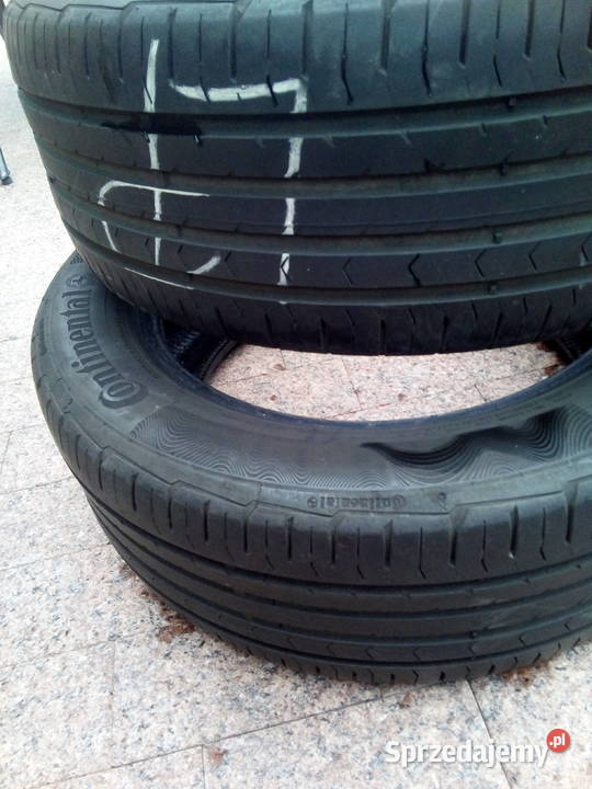 Opony letnie Continental 20555R16 91V 16cale Strzegowo sprzedam