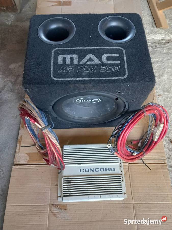 Subwoofer skrzynia tuba basowa wzmacniacz Lublin