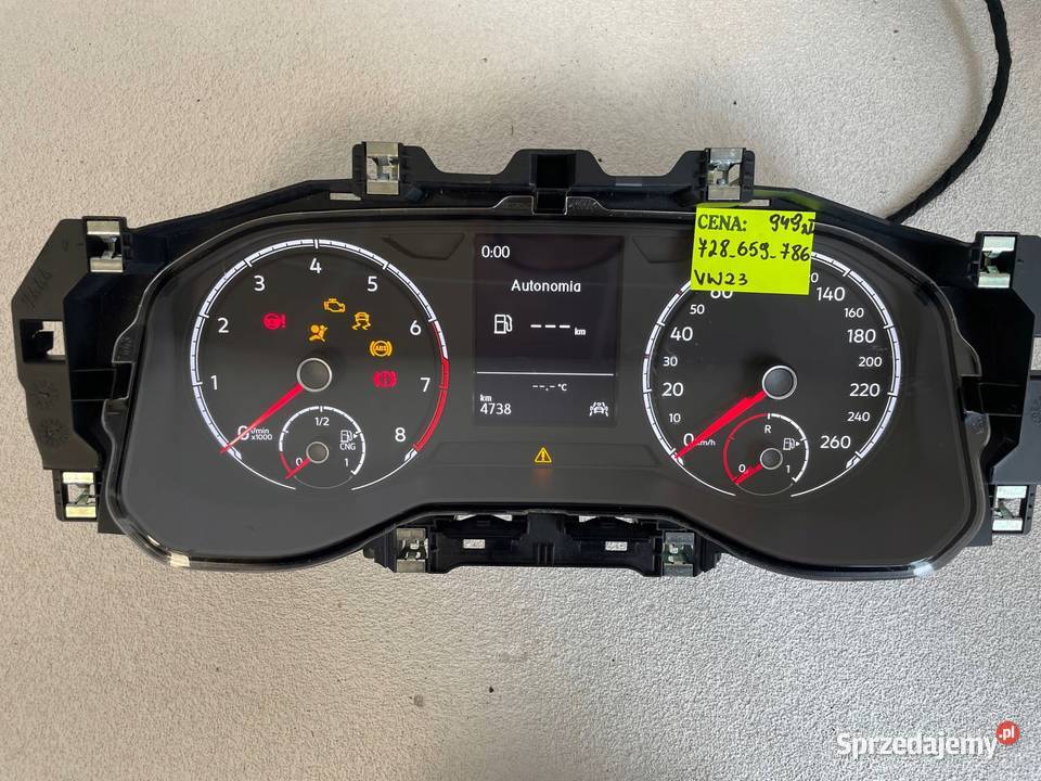 LICZNIK ZEGARY VW POLO GOLF PASSAT TIGUAN CADDY Liczniki i zegary Warszawa