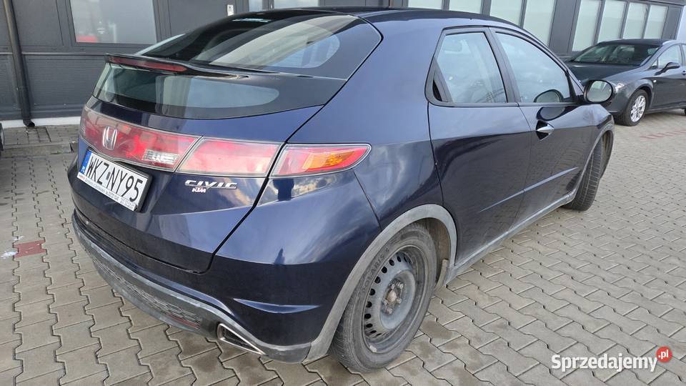Honda Civic VIII 2007 18 Benzyna LPG 140 Dużym Rok produkcji 2007 Motoryzacja