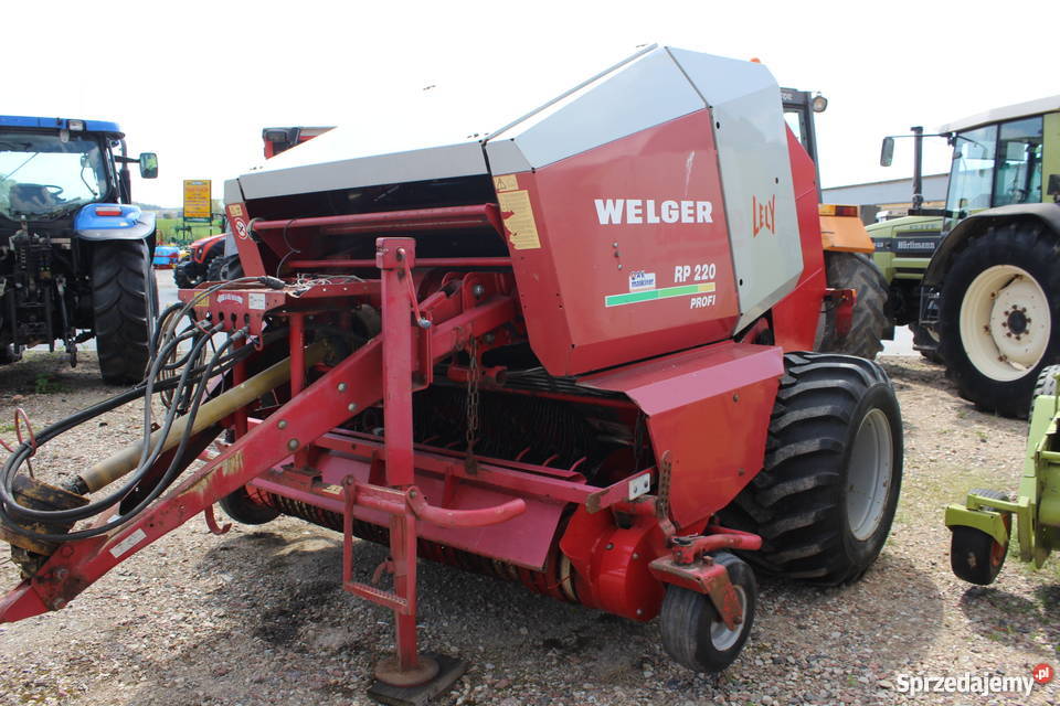 Welger 220 Profi prasa rolująca Sokoły