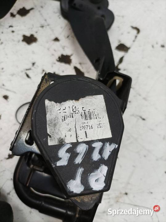 PAS BEZPIECZEŃSTWA PRAWY PRZÓD PASAŻERA NAPINACZ Wyposażenie wnętrza