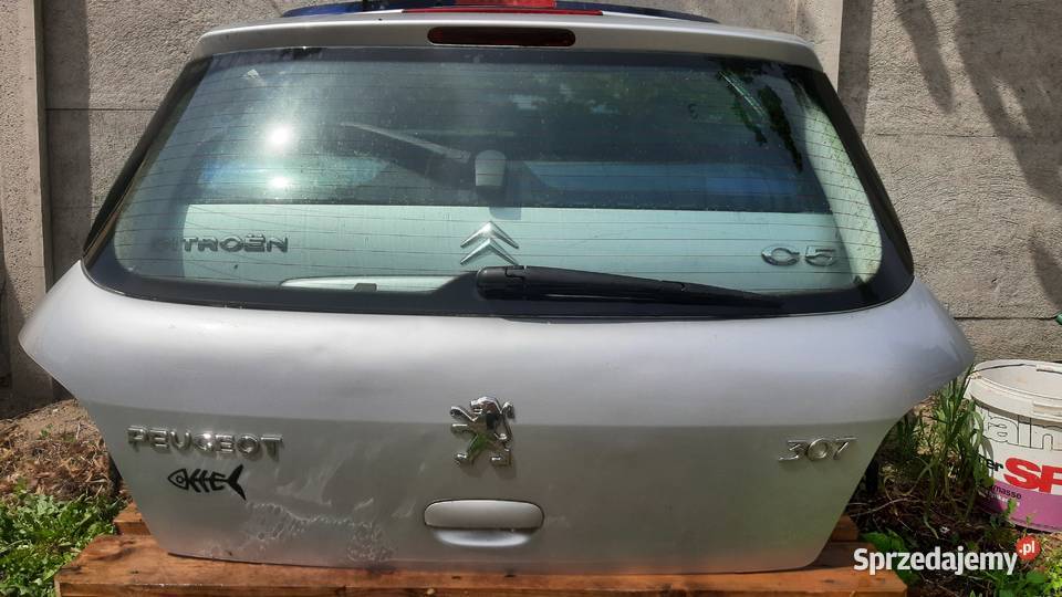 klapa peugeot 307 hatchback lak EZRC kompletna Dębno
