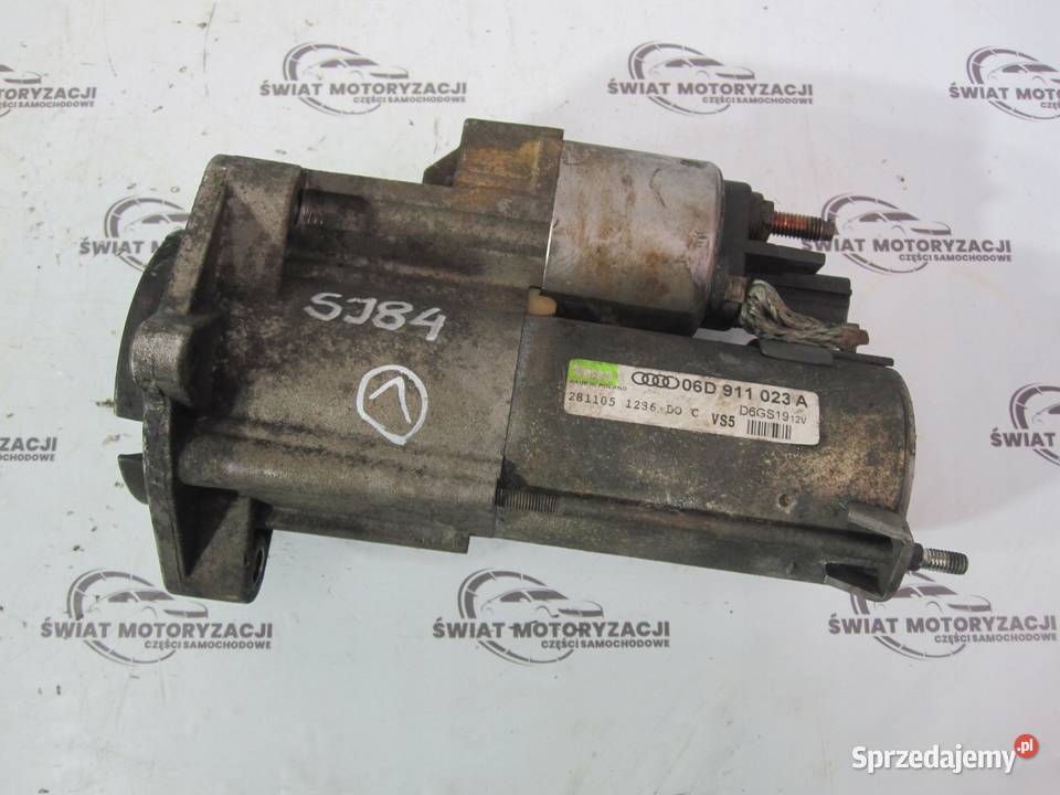AUDI A4 B7 20 TFSI BWE 200 rozrusznik 06D911023A osobowe sprzedam