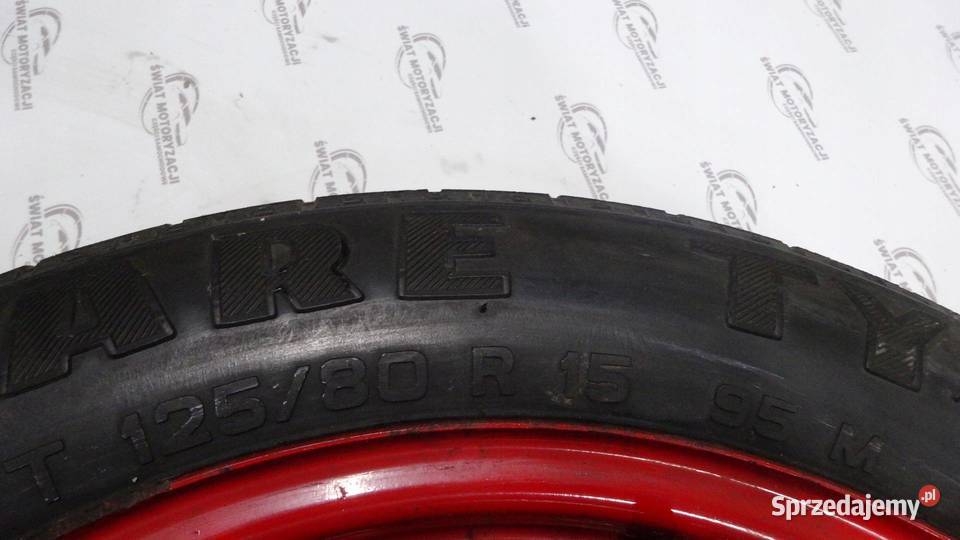 FORD FOCUS MK1 I koło dojazdowe 1258015 95M Koła dojazdowe