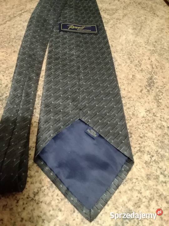 Krawat męski ciemny łódzkie Łódź