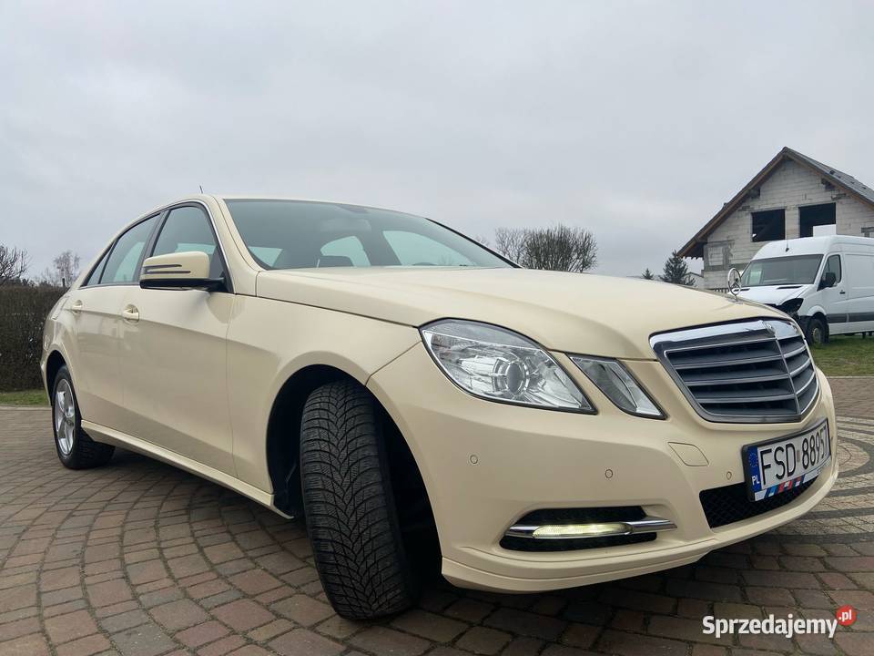 Mercedes W212 Beżowy Taxi Duży Przebieg Pełen immobilizer Szczecin