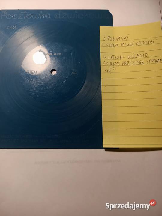 Pocztówka Dzwiękowa JEZRY POŁOMSKI Rybnik