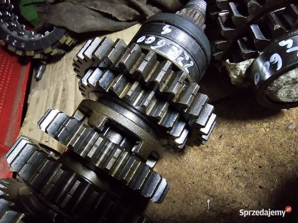 Kawasaki ZZR 600 skrzynia biegów wodziki choinki