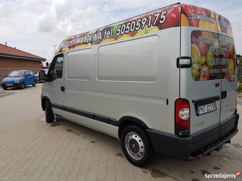 Renault Master 120 Klima Tempomat Navi Elektryka Rok produkcji 2004 wielkopolskie Buk sprzedam