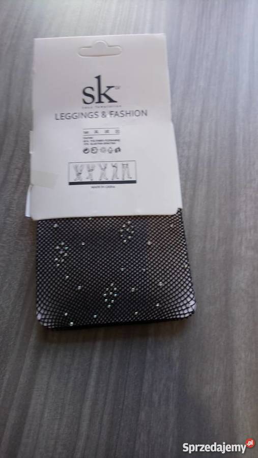 Sprzedam nowe rajstopy kabaretki z cyrkoniami Raciąż