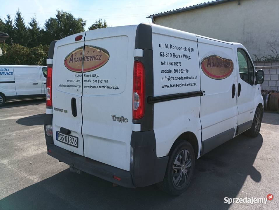 Sprzedam RENAULT TRAFIC nieuszkodzony wielkopolskie Borek Wielkopolski