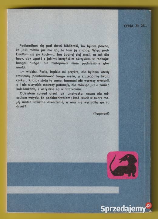 PIĄTA BARWA ASA HELENA SEKUŁA 1975 Łódź sprzedam