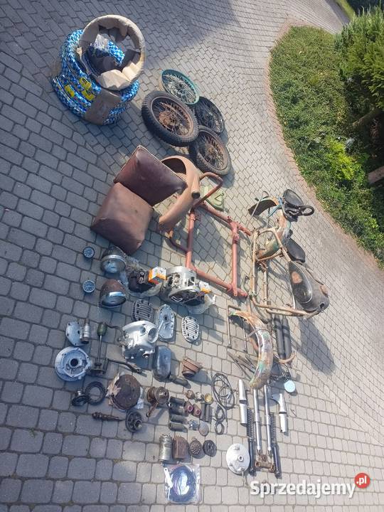 M72 z wózkiem bocznym M72 1953 r Motocykle na części