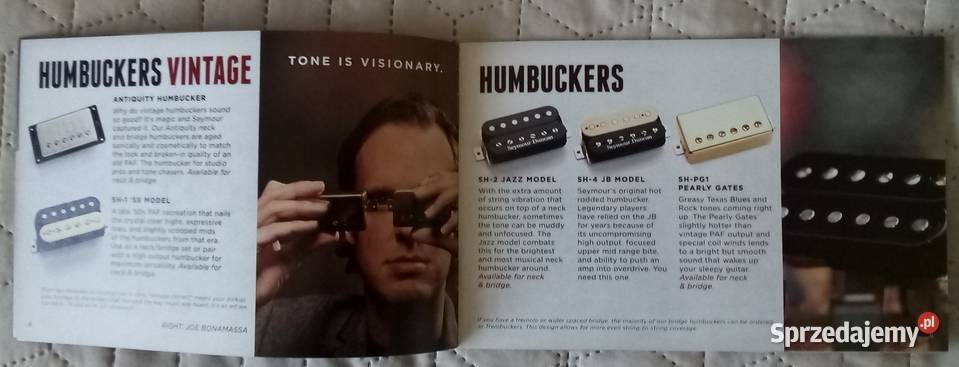 Seymour Duncan 2013 katalog przetworników Kępice
