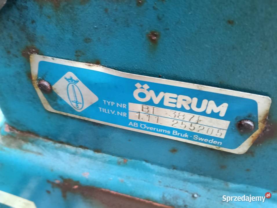 Pług Overum 3 skibowy zagonowy regulacja Lubawa