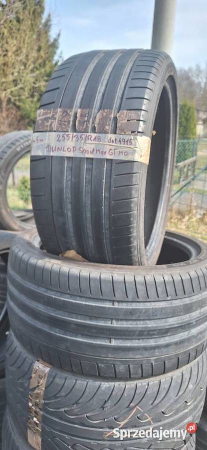 255 35 R18 Dunlop 2 lato PROMOCJA Gliwice sprzedam